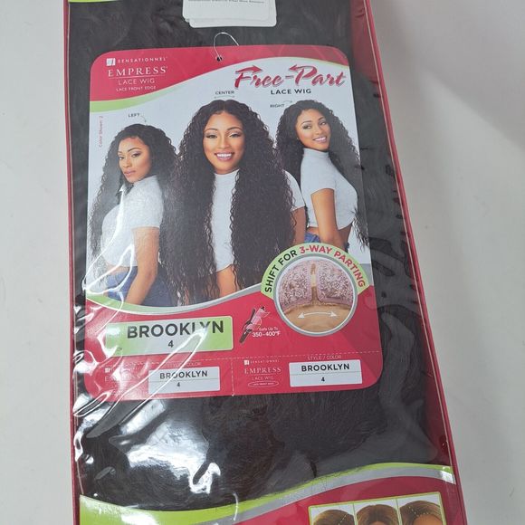 Sensationnel Empress Free Part Lace Front Wig BROOKLYN Color 4 - Picture 2 of 6